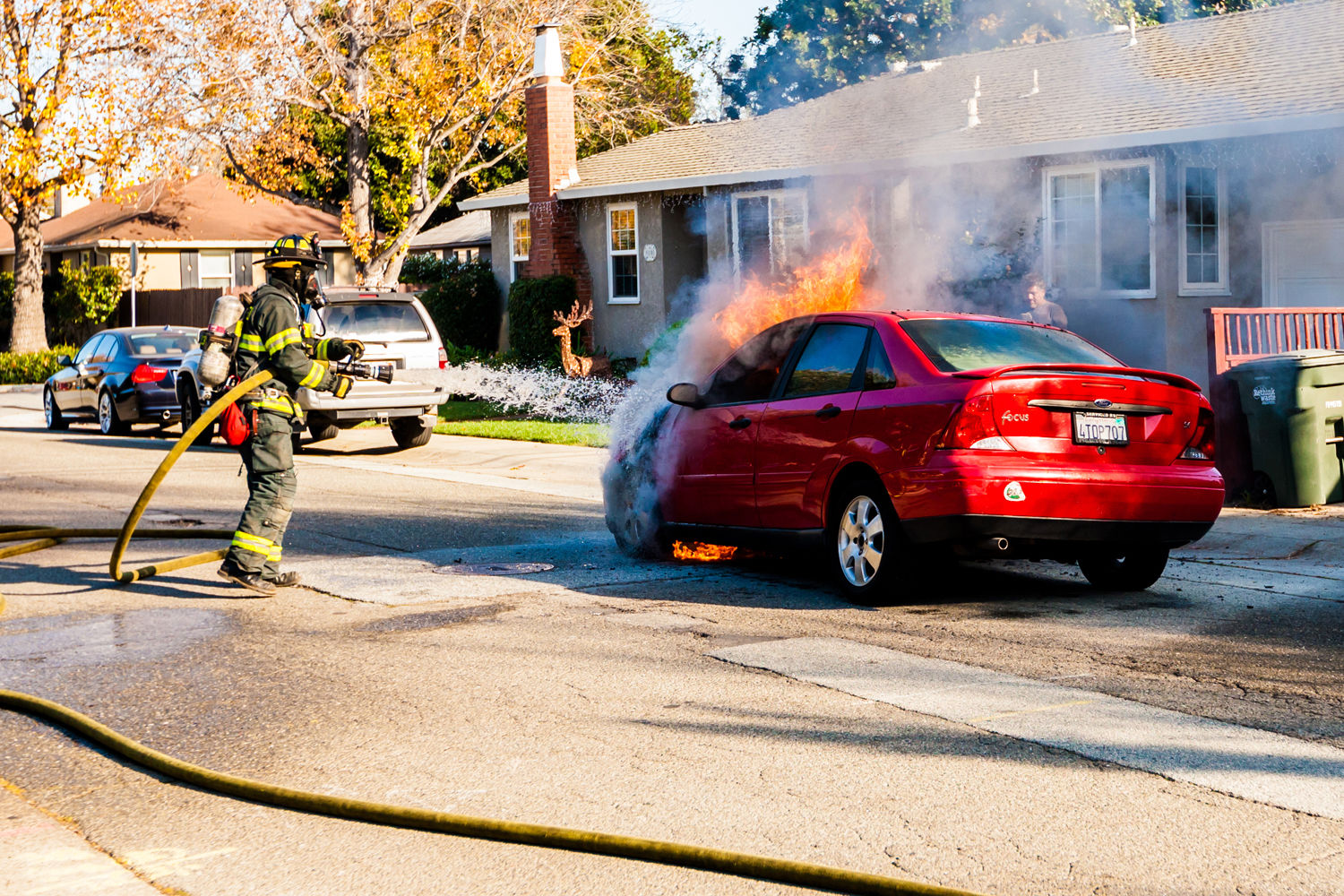 Car fire